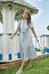 Pilar Cora Button Up Midi Dress